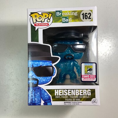 Heisenberg Blue Crystal Breaking Bad Funko Pop 162 SDCC +