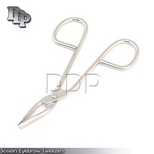 Scissor Style Eyebrow Tweezers 3.4'' Hair Removal