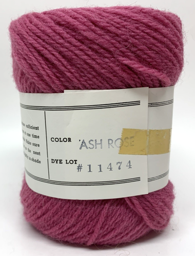 Discontinued Almy’s Sport Yarn in Color Ash Rose Mothproof 💯 Virgin Wool 2oz - Picture 3 of 5