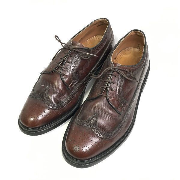 UFCW Vintage USA Made in the USA 70   80s   Size 7.5 3E   25.5cm   Long Wing T
