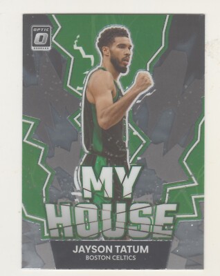 2022-23 Panini Donruss Optic MY HOUSE #17 JAYSON TATUM Boston 