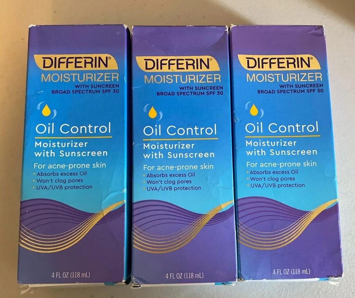 differin oil control moisturizer with sunscreen