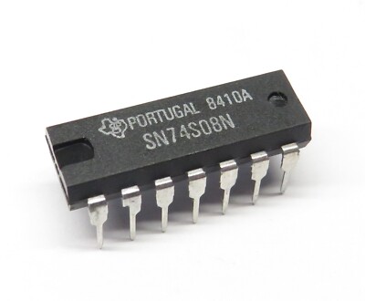 5 Stück SN74S08N quad 2-input AND gate, Texas Instruments