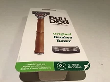 Bulldog Mens Skincare and Grooming Original Razors for Men With 2 Razor Blade...