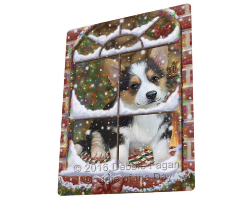 Couverture de fenêtre Please Come Home For Christmas Corgi Dog BLNKT53976 - Photo 1 sur 1