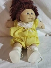 Vintage Cabbage Patch Kids doll 1978 1982 #3 Head With Diaper, Shoes & Clothes