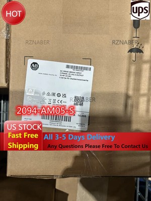New AB 2094-AM05-S Servo Drive Kinetix 6000 FREE Shipping ALLEN BRADLEY