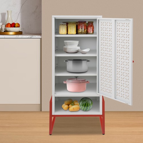 7 Tiers Shoe Storage Cabinet, Free Standing Shoes Shelf Organizer, Shoe Cabinet - Picture 17 of 20