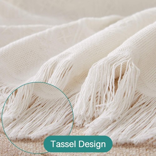 Versatile Geometric Sofa Cover - X-Large Washable Blanket for 3-Cushion Couches - Picture 8 of 9
