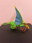 VINTAGE TMNT TURTLES FIGURE TUBULAR PTERODACTYL RAPH DINO RARE PLAYMATES 1993