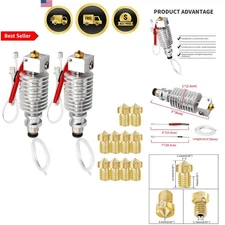 3D Printer Hotend Pack for Chiron 24V Extruder Nozzles Compatible Parts