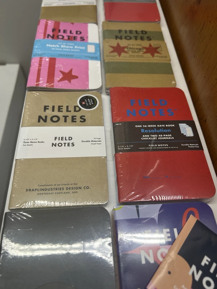 Field Notes Notebooks Memobooks HUGE Lot All Sealed - Image 3 of 4