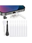 13pcs Mobile Phone Speaker Dust Removal Cleaner Tool Kit for Iphone 14 13 Pro