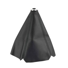 Car Shift Knob Dust Cover Universal Leather Gear Shifter Boot Sleeve Black