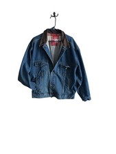 Vintage Marlboro Country Store Trucker Jacket Cotton Made In The USA Mens XL