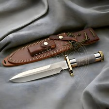 Antico coltello Bowie Randall "Attack Survival" fatto a mano replica con fodero | Caccia