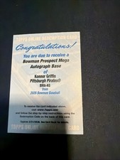 2026 Bowman Konnor Griffin RC Mega Auto