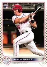 2022 Topps #61b Jakson Reetz Gold Stars RC