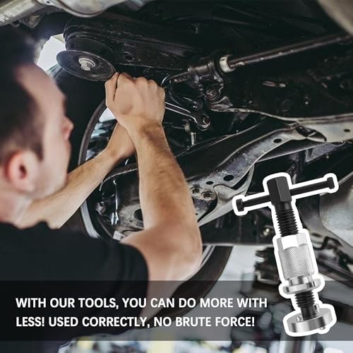 5PCS Brake Caliper Compression Tool Set,Chrome-Plated Steel Brake Caliper Tool 