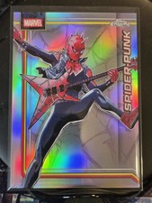 2026 Topps Chrome Marvel Comics #166 Spider-Punk Refractor