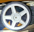 2PK ELITE HUSQVARNA CRAFTSMAN POULAN PUSH MOWER OEM REAR HIGH WHEELS 194387X427
