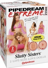 RD366 Slutty Sisters 2 Life Size Love Dolls Pipedream Inflatable