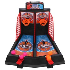 1 Set Basketball Game Toy Double People Desktop Game Toy for Kids