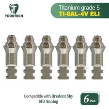 6 pezzi multi unità analogica MU laboratorio analogica adatta per Bredent SKY veloce e fisso