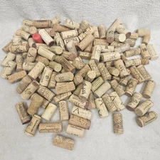 Wine Bottle Corks Lot Used Variety Of Brands DIY Crafts Wedding 