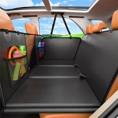 2026 Dog Car Seat Extender - Waterproof Hammock & Non-Slip Protector 550Lbs