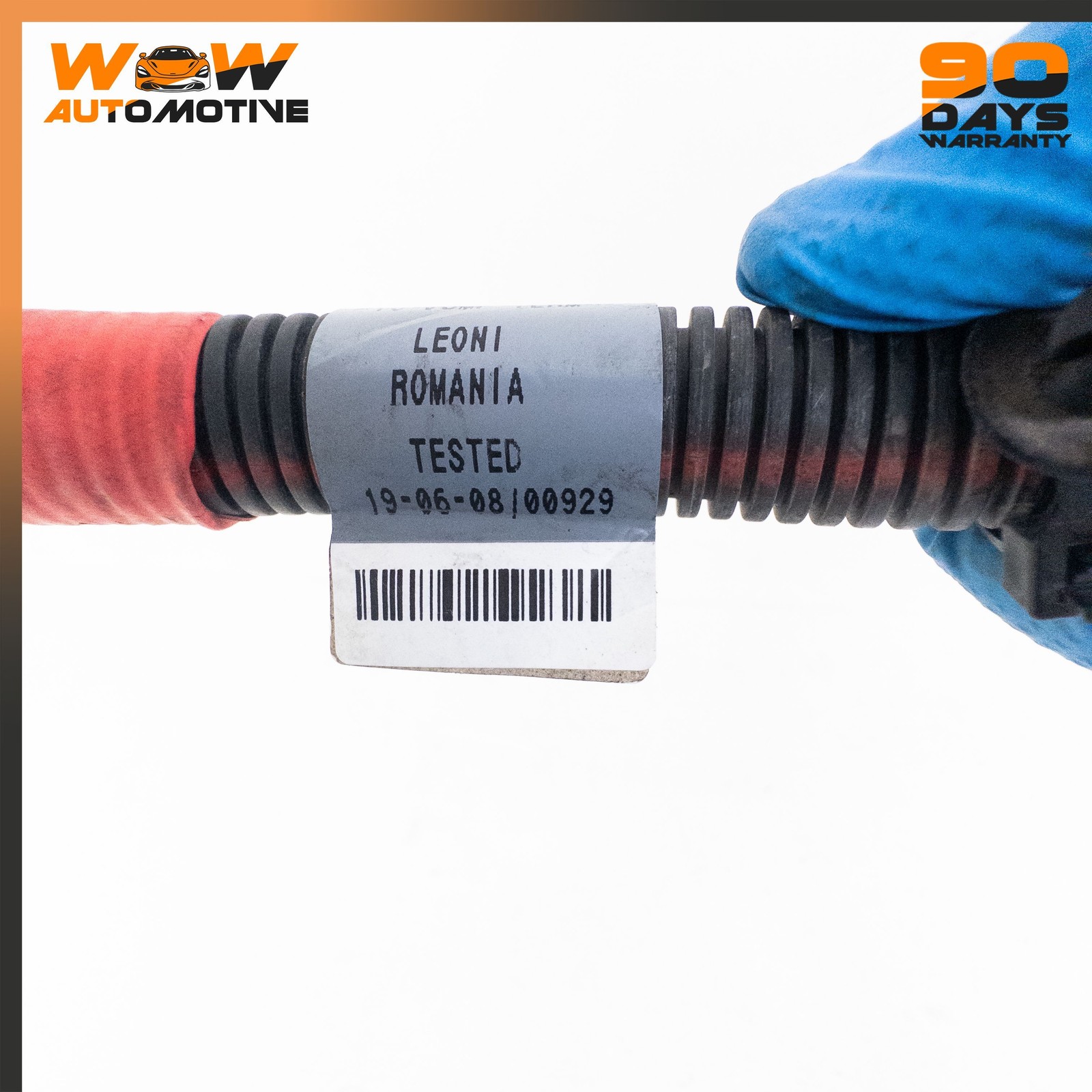 06-16 ASTON MARTIN V8 VANTAGE POSITIVE BATTERY CABLE WIRING WIRE HARNESS PAIR OE