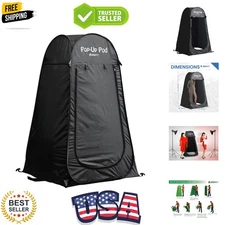 Pop Up Pod Changing Room Privacy Tent – Instant Portable Outdoor Shower Tent,...