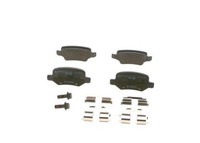 4 St. Bosch Bremsbelagsatz, Scheibenbremse 0986494023