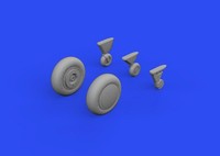 Eduard Accessories 648767 -1:48 F4F-3 Wheels Early - Neu