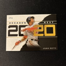 2020 Topps - Decades Next Juan Soto #DN-12 Blue