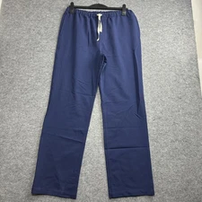 Figs Pisco Scrub Pants Mens Large FM4500 Scrub Medical Workwear Navy Blue 