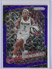 2025 Panini Prizm WNBA #10 Aari McDonald Blue Velocity Prizms