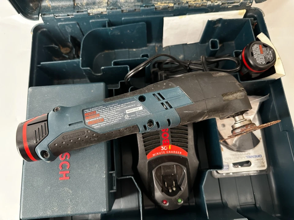 Беспроводной осциллирующий мультиинструмент Bosch PS50 12 В — только инструмент - Изображение 2 из 4