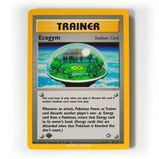 Pokemon - Ecogym - 1st Edition - Non Holo - 84/111 - Neo Genesis - Rare Card