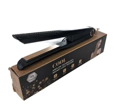 SKIMI Airflow Styler  Titanium Flat Iron Hair Straightener & Curler  Black 