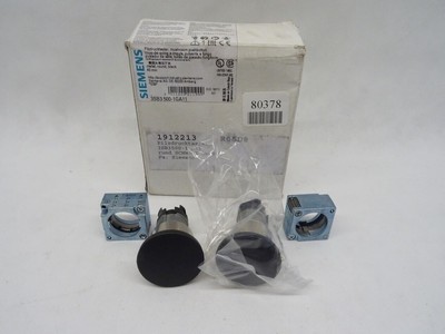 Siemens Pilzdrucktaster 3SB3500-1GA11 / 3SB3 500-1GA11 2 Stück NEO-OVP