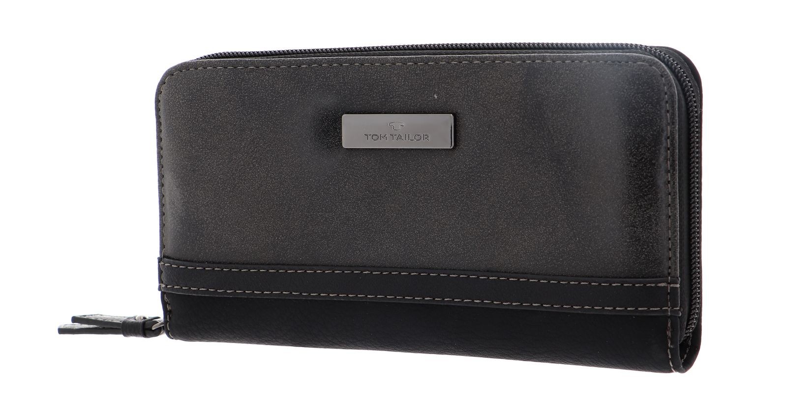TOM TAILOR Purse Elin Zip Around Black