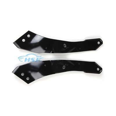 L&R Radiator Bracket Support Core Kit Fit For VW Golf R32 GTI Variant MK6 10-14