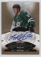 2014-15 Fleer Showcase Hot Prospects Autos 19/149 Brett Ritchie #135 Auto 12jy