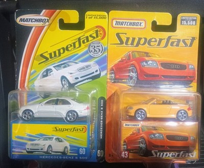 Matchbox Superfast Audi TT Roadster & 35th Anniversary Mercedes-Benz S 500