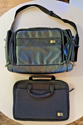 Set Of 2 Case Logic Computer Small Laptop Tablet Case Bag or Other Electronics