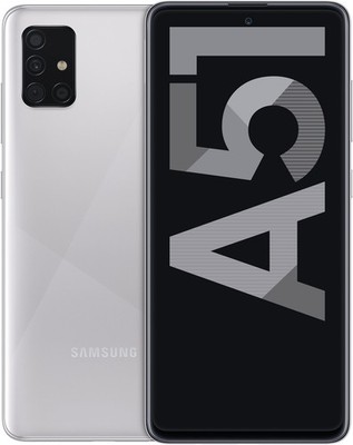 Samsung A515F Galaxy A51 DualSim 128 GB Android Smartphone Silber 6,5'' AMOLED