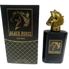Black Horse Platinum Eau De Parfum  Cologne 3.4oz - Men's Arabic Cologne