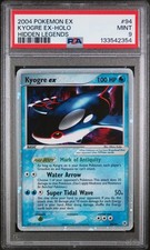 KYOGRE EX HOLO 94/101 HIDDEN LEGENDS POKEMON PSA 9 on eBay