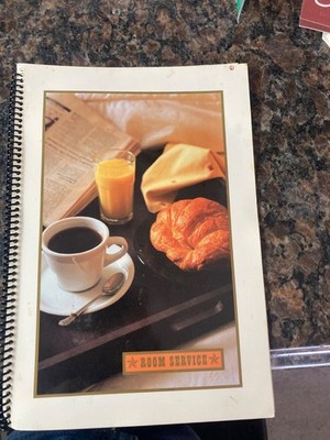 NEW FRONTIER CASINO HOTEL  LAS VEGAS  ROOM SERVICE MENU